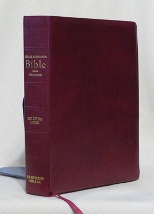 Item #29400 THE NEW CHAIN-REFERENCE BIBLE. Frank Charles Thompson