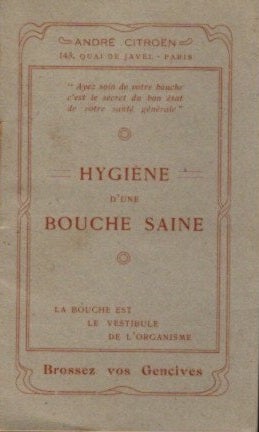 Item #29592 HYGIÈNE D'UNE BOUCHE SAINE.