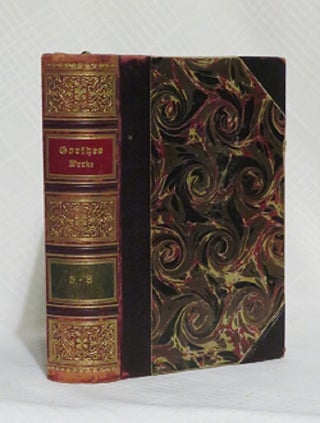 Item #29598 GOETHES WERKE: in sechzehn Bänden: Bänden 5-8. Johann Wolfgang von Goethe