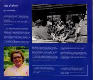TALES OF TALIESIN: A Memoir of Fellowship