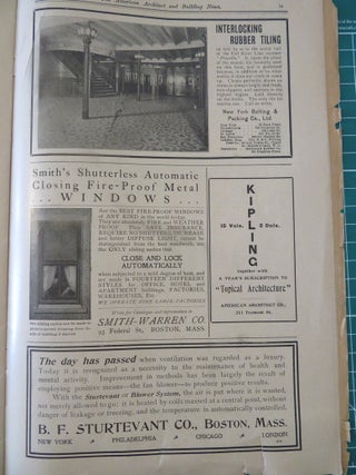 THE AMERICAN ARCHITECT AND BUILDING NEWS, APRIL 15, 1903, VOL. LXXX, NO. 1426.