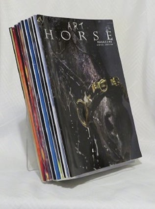 Item #29846 ART HORSE MAGAZINE: (12 Issues) No. 3 - 15 (lacking No. 7). Lyne Raff