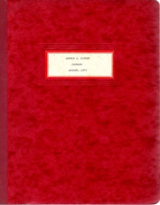 LIBRARY OF ARTHUR G. RIPPEY, DENVER: First and Rare Editions of Works Authored by Samuel Johnson, LL.D., Works Authored by James Boswell, Esq., Works to which Dr. Johnson contributed, and Johsoniana and Boswelliiana