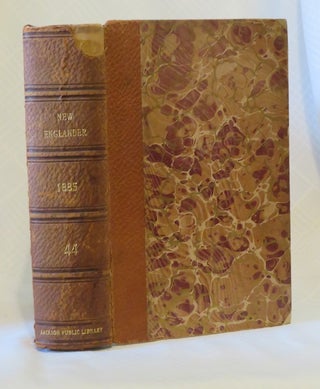Item #29988 NEW ENGLAND AND YALE REVIEW 1885: Volume IX, New Series. Volume XLV