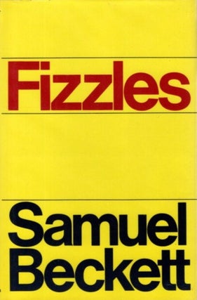 Item #30032 FIZZLES. Samuel Beckett