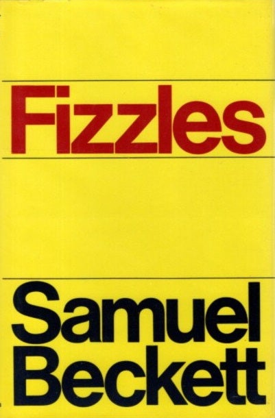 Item #30032 FIZZLES. Samuel Beckett.