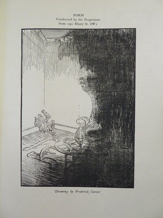 FORM: APRIL 1917, NO. 2, VOL. 1: A Quarterly Of The Arts