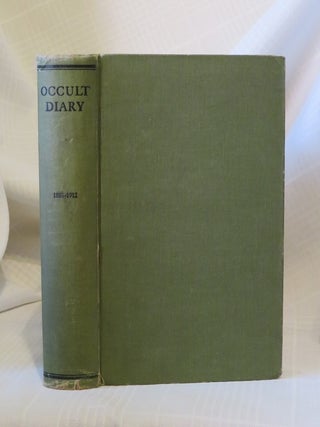 Item #30105 OCCULT DIARY 1888-1912. Anonymous