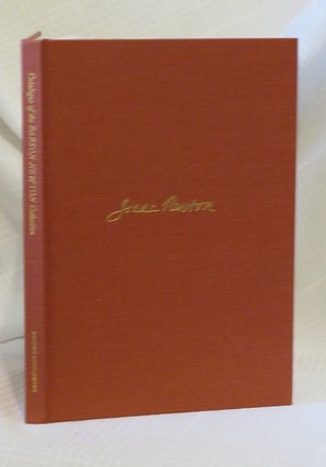 Item #30219 A SECOND SUPPLEMENT TO THE CATALOGUE OF THE GRACE K. BABSON COLLECTION OF THE WORKS...