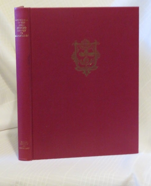 Item #30263 THE EVAN BEDFORD LIBRARY OF CARDIOLOGY: Catalogue of Books, Pamphlets, and Journals. Evan Bedford.
