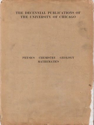 Item #30275 INVESTIGATIONS REPRESENTING THE DEPARTMENTS - PHYSICS, CHEMISTRY, GEOLOGY,...