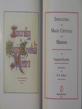 INVOCATING BY MAGIC CRYSTALS AND MIRRORS.