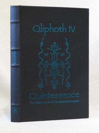 Item #30674 QLIPHOTH ESOTERIC PUBLICATION OPUS IV: "Quintessence" (The Hidden Temple Of The...