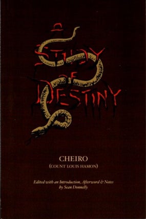 Item #30899 A STUDY OF DESTINY. Cheiro, Count Louis Hamon