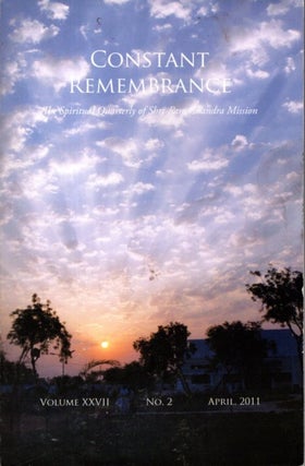 Item #31021 CONSTANT REMEMBRANCE: VOLUME XXVII, NO. 2, APRIL, 2011. Christine Prisland, Diana...