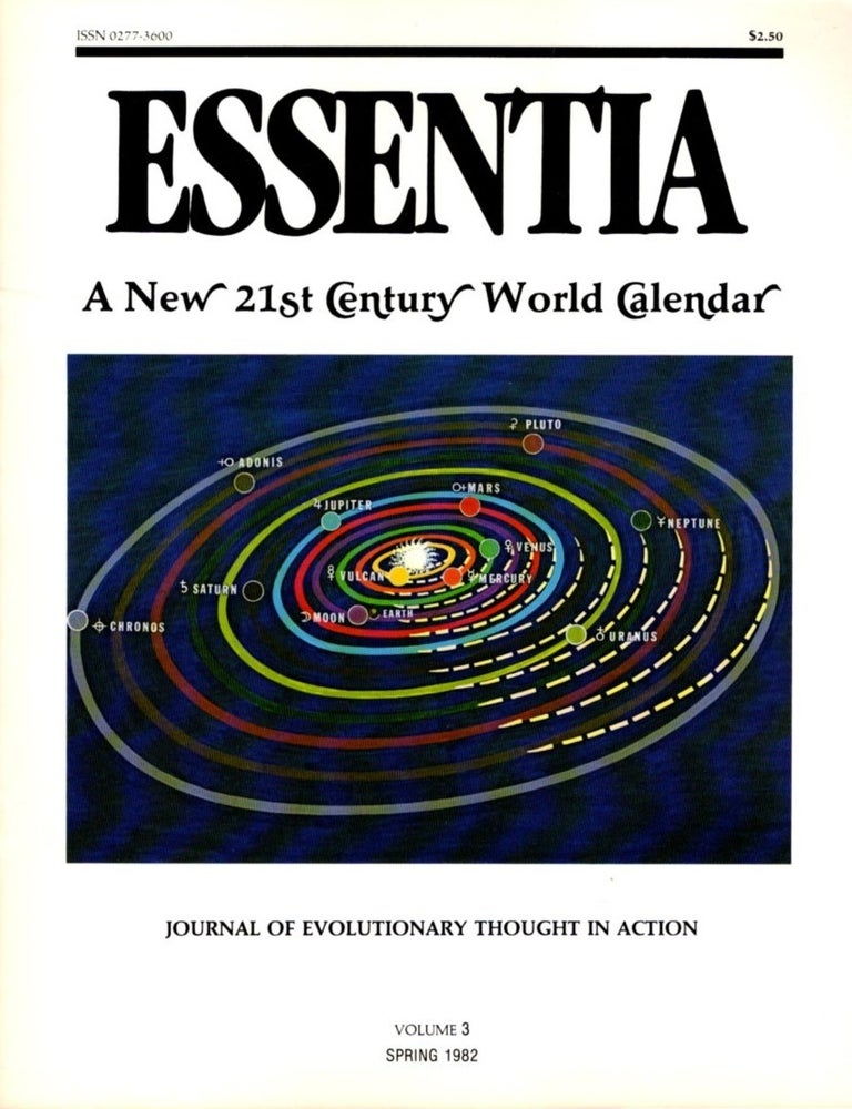 Item #31141 ESSENTIA: VOLUME 3, SPRING 1982: Journal of Evolutionary Thought. Frater Albertus.