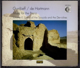 Item #31163 MUSIC OF THE SAYYIDS AND THE DERVISHES: MUSIC FOR THE PIANO, VOLUME II. Gurdjieff/de...