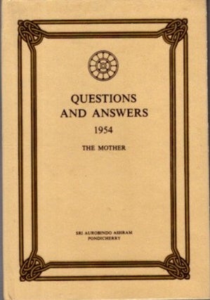 Item #31569 QUESTIONS AND ANSWERS 1954. The Mother