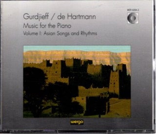 Item #31683 ASIAN SONGS AND RHYTHMS: GURDJIEFF / DE HARTMANN MUSIC FOR THE PIANO, VOLUME 1....