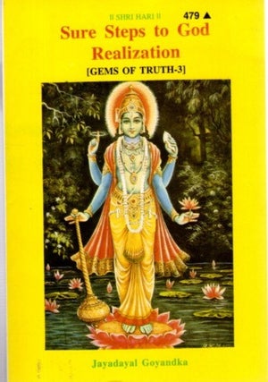 Item #31913 SURE STEPS TO GOD REALIZATION: [Gems of Truth - 3 (Third Series)]. Jayadayal Goyandka