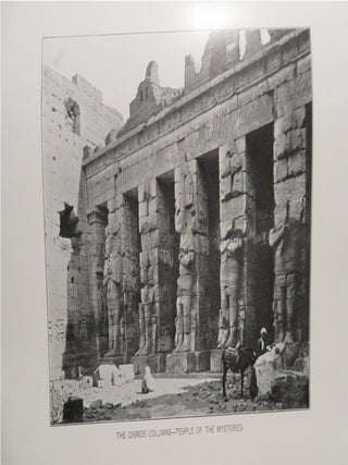 EGYPT THE CRADLE OF ANCIENT MASONRY: Comprising A History of Egypt, With A Comprehensive And Authentic Account Of The Antiquity Of Masonry Resulting From Many Years Of Personal Investigation And Exhaustive Research In India, Persia, Syria And The Valley Of The Nile