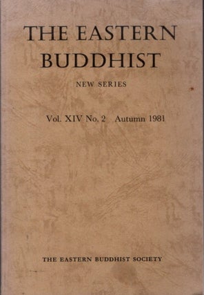 Item #32668 THE EASTERN BUDDHIST: NEW SERIES, VOL. XIV, NO. 2. Eastern Buddhist Society