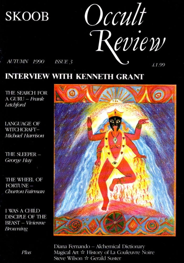 Item #33102 SKOOB OCCULT REVIEW ISSUE 3. Kenneth Grant, Andrew D. Chumbley.