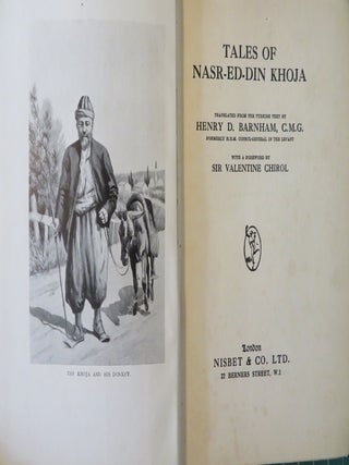 TALES OF NASR-ED-DIN KHOJA.