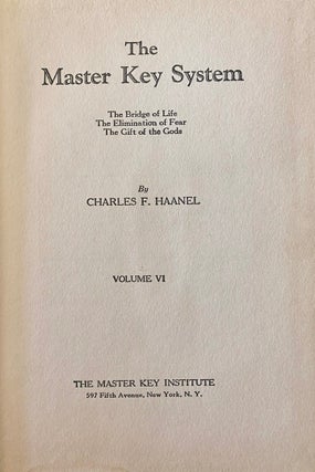 THE MASTER KEY SYSTEM: Volume VI