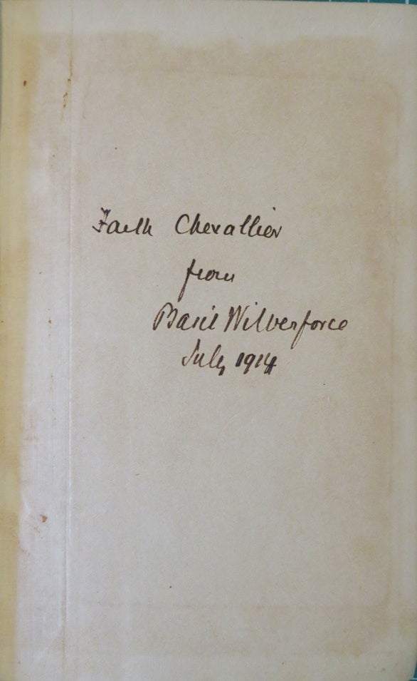 SPIRITUAL CONSCIOUSNESS | Basil Wilberforce | First edition