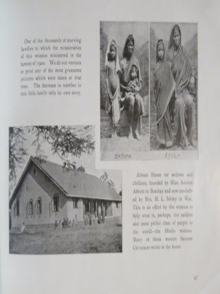 CENTENNIAL SOUVENIR OF THE MARATHI MISSION OF THE AMERICAN BOARD OF COMMISSIONERS FOR FOREIGN MISSIONS 1813-1913.