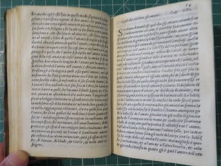 IL COMENTO DI MARSILIO FICINO SOPRA IL CONVITO DI PLATONE.