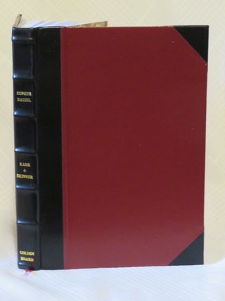Item #34376 SEPHER RAZIEL. Don Karr, Stephen Skinner