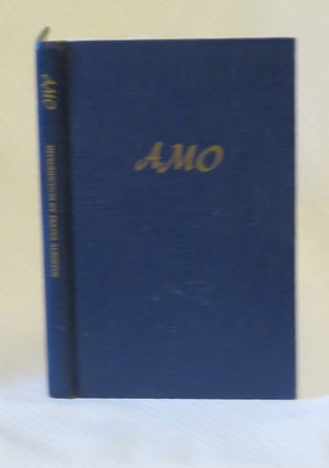 Item #34378 AMO: A First Hand Report From an Initiate Into One of the Designated Places of the...