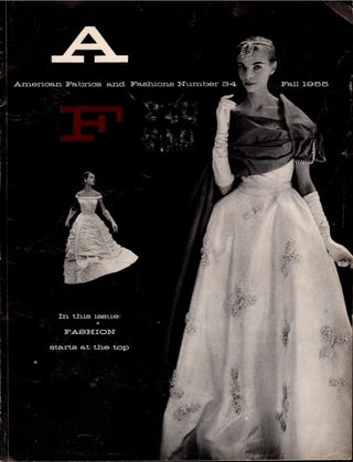 Item #34488 AMERICAN FABRICS NUMBER 34 FALL 1955. William Segal, Pub