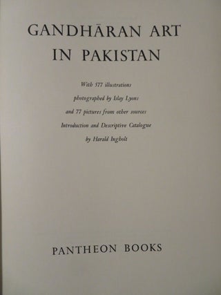 GANDHARAN ART IN PAKISTAN.