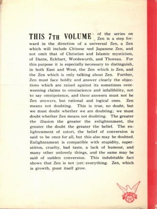 ZEN AND ZEN CLASSICS: Volume Seven: Twenty-Five Essays