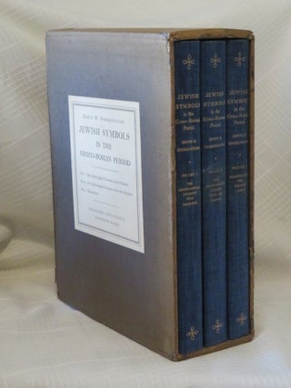 Item #34943 JEWISH SYMBOLS IN THE GRECO-ROMAN PERIOD VOLUMES 1, 2, & 3: The Archeological...