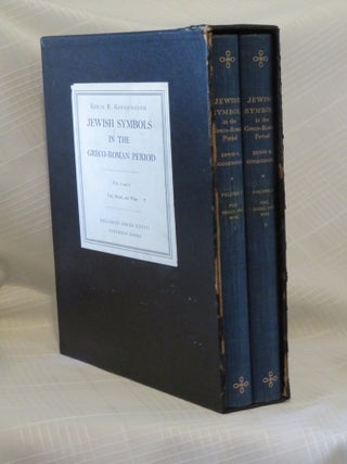 Item #34945 JEWISH SYMBOLS IN THE GRECO-ROMAN PERIOD VOLUMES 5 & 6: Fish, Bread and Wine. Erwin...