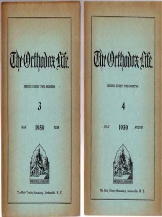 THE ORTHODOX LIFE: (First Four Issues)