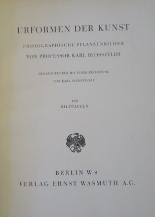 URFORMEN DER KUNST: Photographische Pflanzenbilder