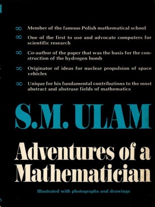 Item #35445 ADVENTURES OF A MATHEMATICIAN. S. M Ulam