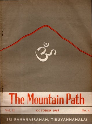 Item #35482 THE MOUNTAIN PATH: A Quarterly. Arthur Osborne, Thomas Merton, Joel S. Goldsmith,...