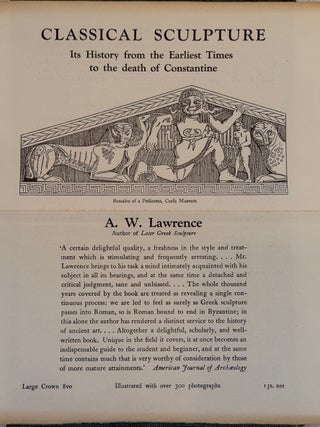 THE JOURNAL OF HELLENIC STUDIES, VOLUME L (1930).