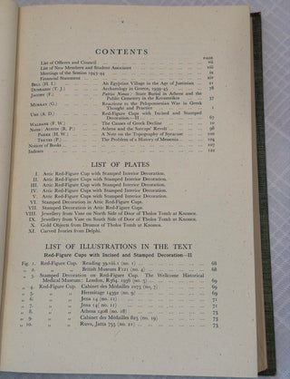 THE JOURNAL OF HELLENIC STUDIES, VOLUME LXIV - LXVI (1944-46).