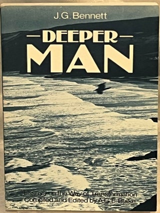 Item #36397 DEEPER MAN. J. G Bennett