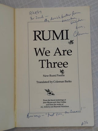 WE ARE THREE.