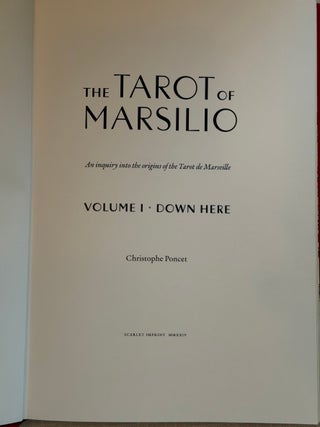 THE TAROT OF MARSILIO: DOWN HERE.