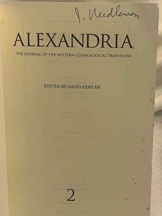 ALEXANDRIA: #2: The Journal of the Western Cosmological Traditions