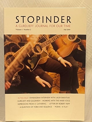 Item #37273 STOPINDER: A GURDJIEFF JOURNAL FOR OUR TIME; VOL. I, NO. 2. David Kherdian